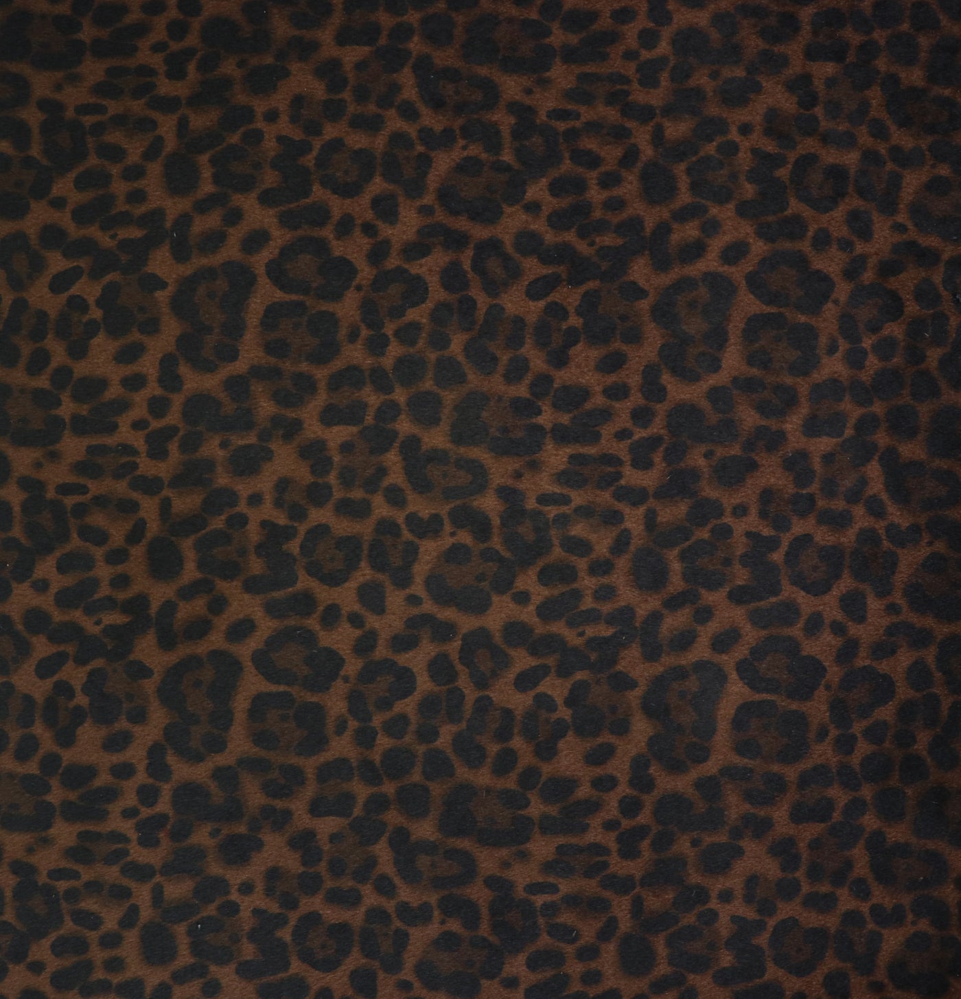 Leopard Black Walnut Faux Fur