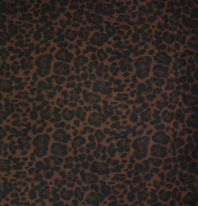 Leopard Black Walnut Faux Fur