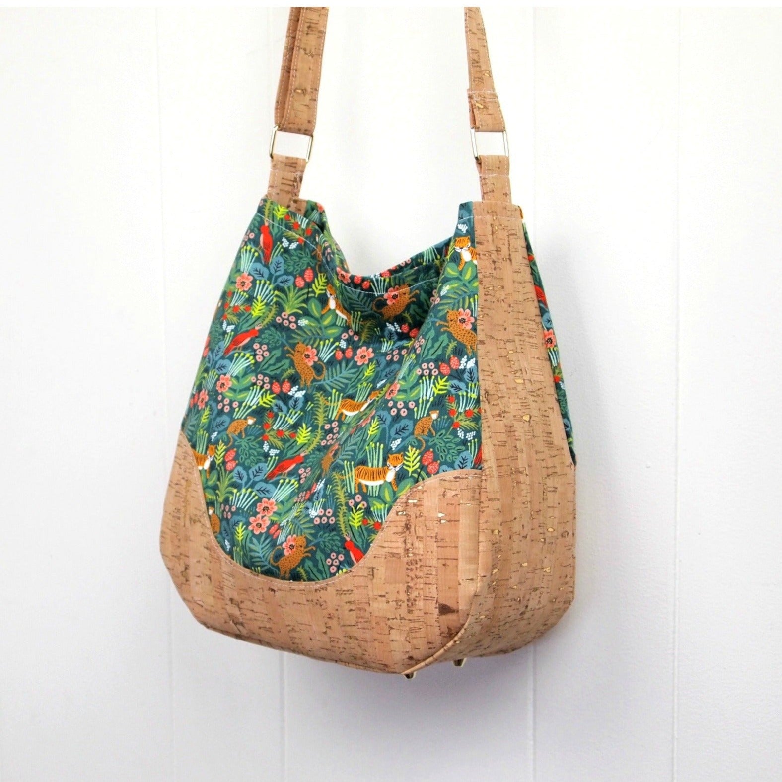 Holly Hobo Bag - Sewing With Cork or Vinyl Fabric Pattern - Sallie Tom –  Prism Fabrics & Crafts