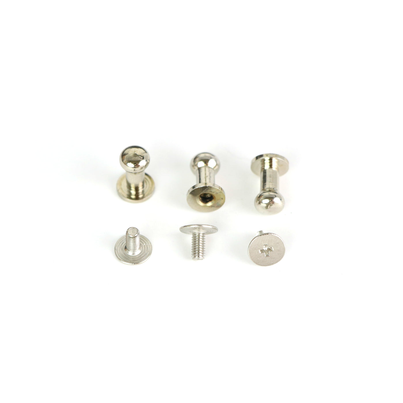 Tall Stud Buttons: 4 Pack, 12mm