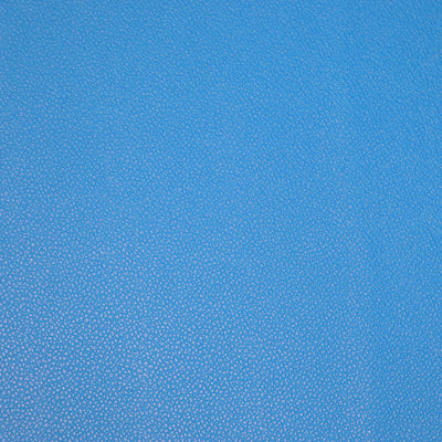 Packaged 1/2 Yard Cut: Electric Blue Pebble Faux Leather