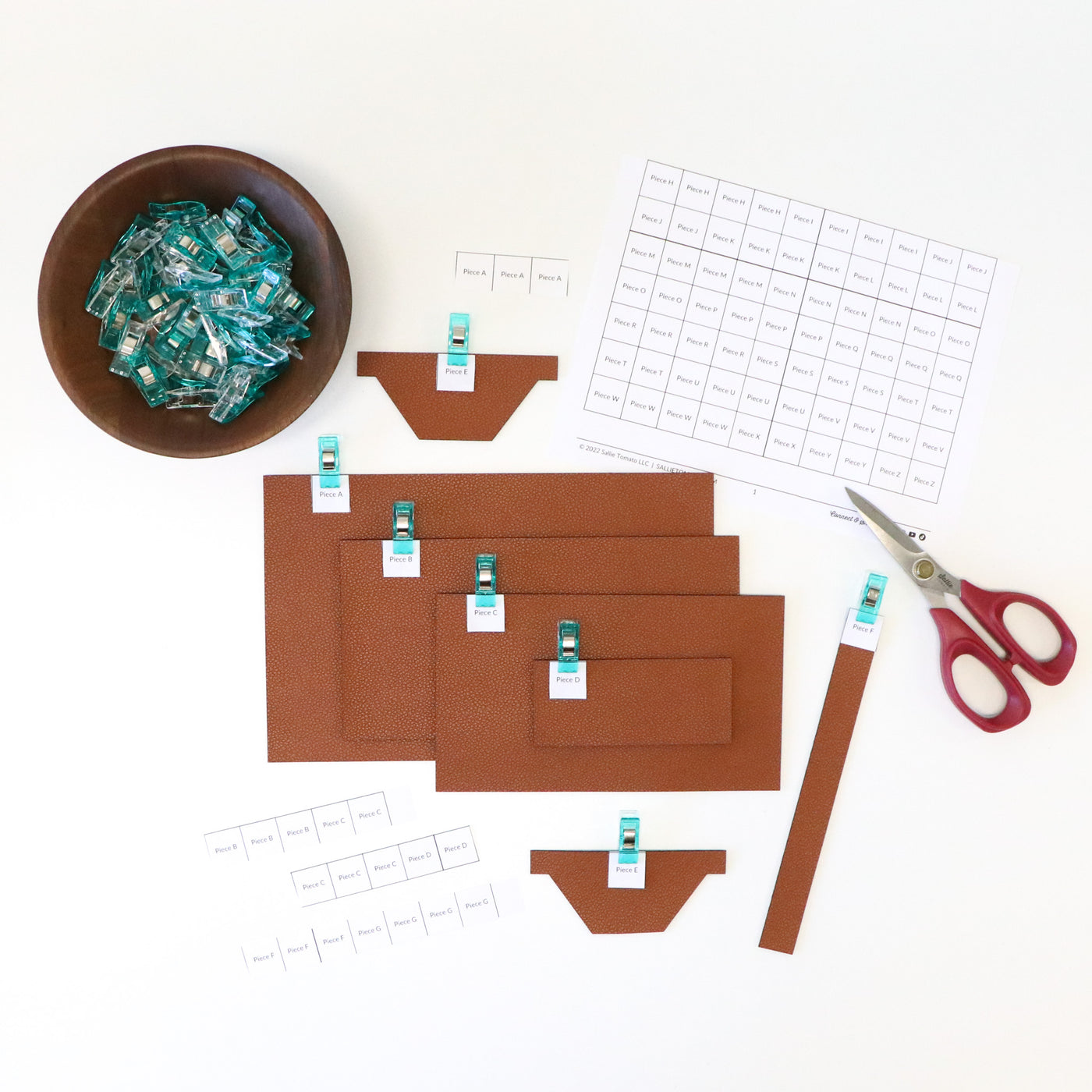Free! Pattern Piece Labels – Sallie Tomato