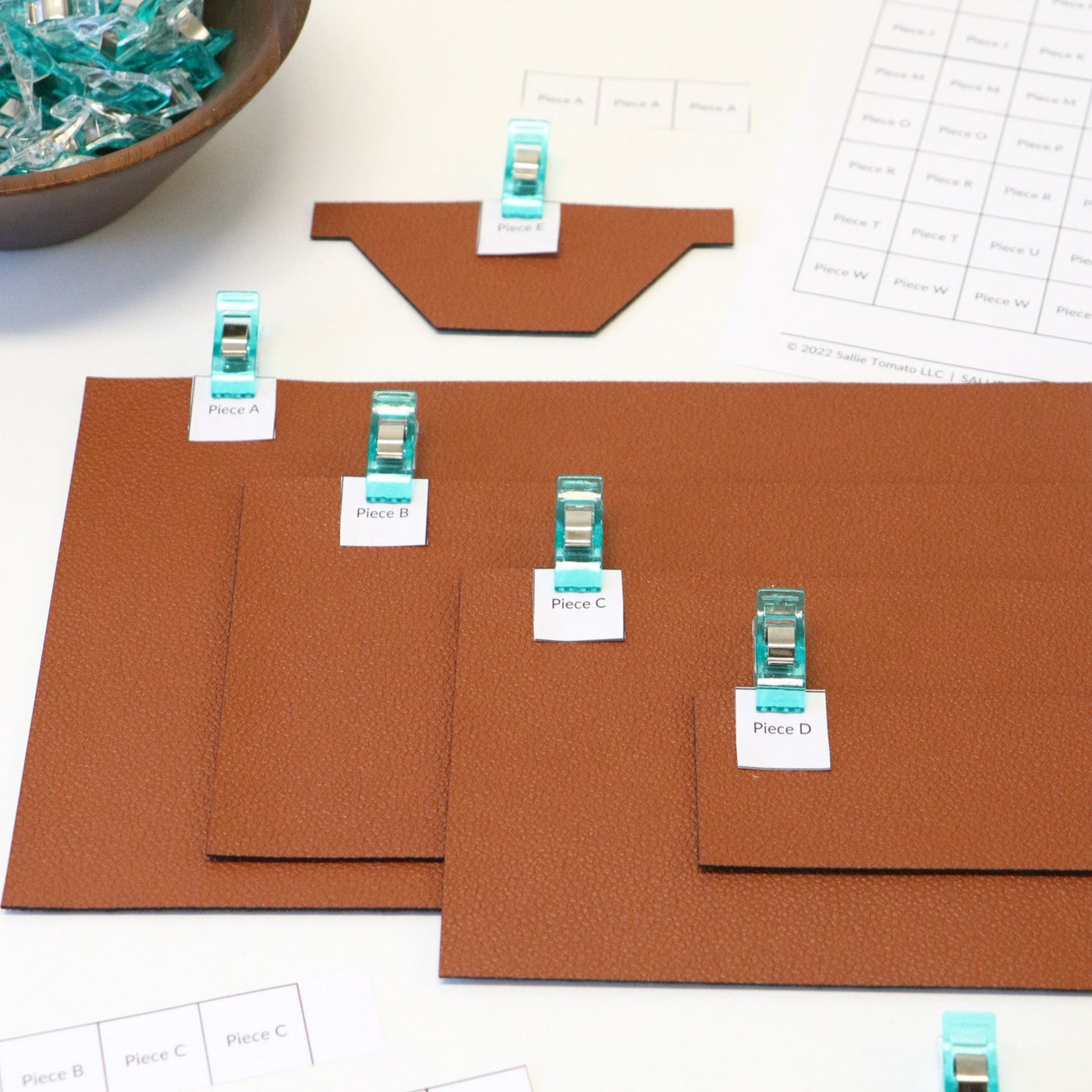 Free! Pattern Piece Labels – Sallie Tomato