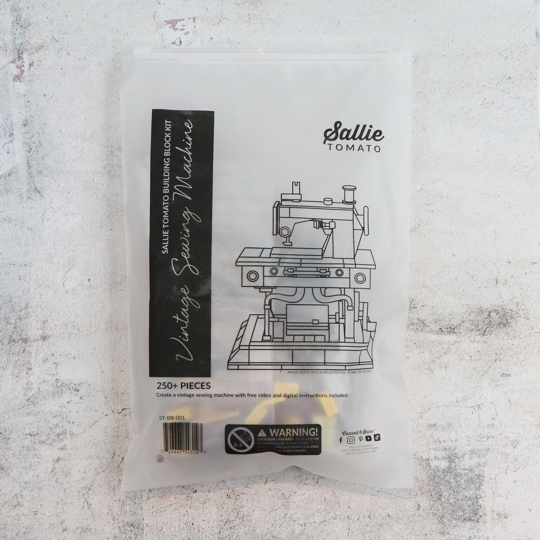 BUILDING BLOCK ビルディングブロック メリージェーン Sallie Tomato Vintage Sewing Machine Building Block Set