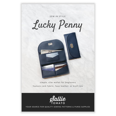 PRECUT Faux Leather Lucky Penny Wallet Kit