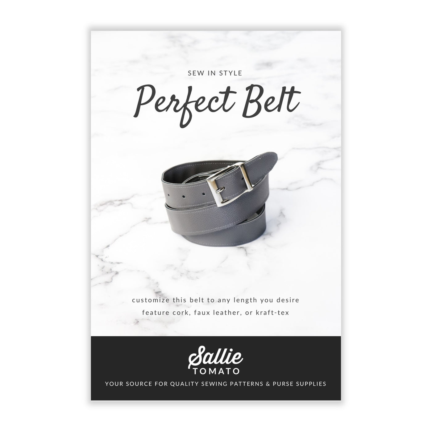 The Perfect Belt Paper Pattern