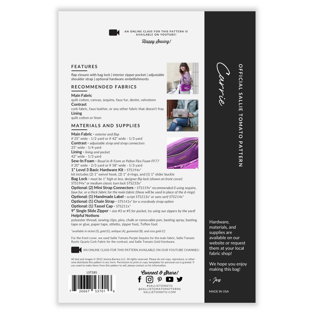 Carrie Instant Download – Sallie Tomato
