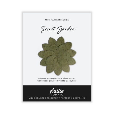Secret Garden Paper Pattern