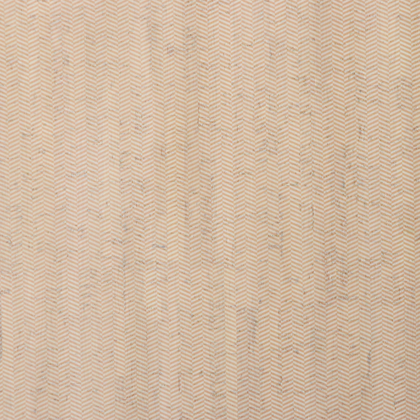 Packaged 1/2 Yard Cut: Mustard Chevron Cork Fabric