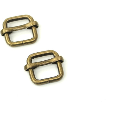 Two Slider Buckles 1/2"