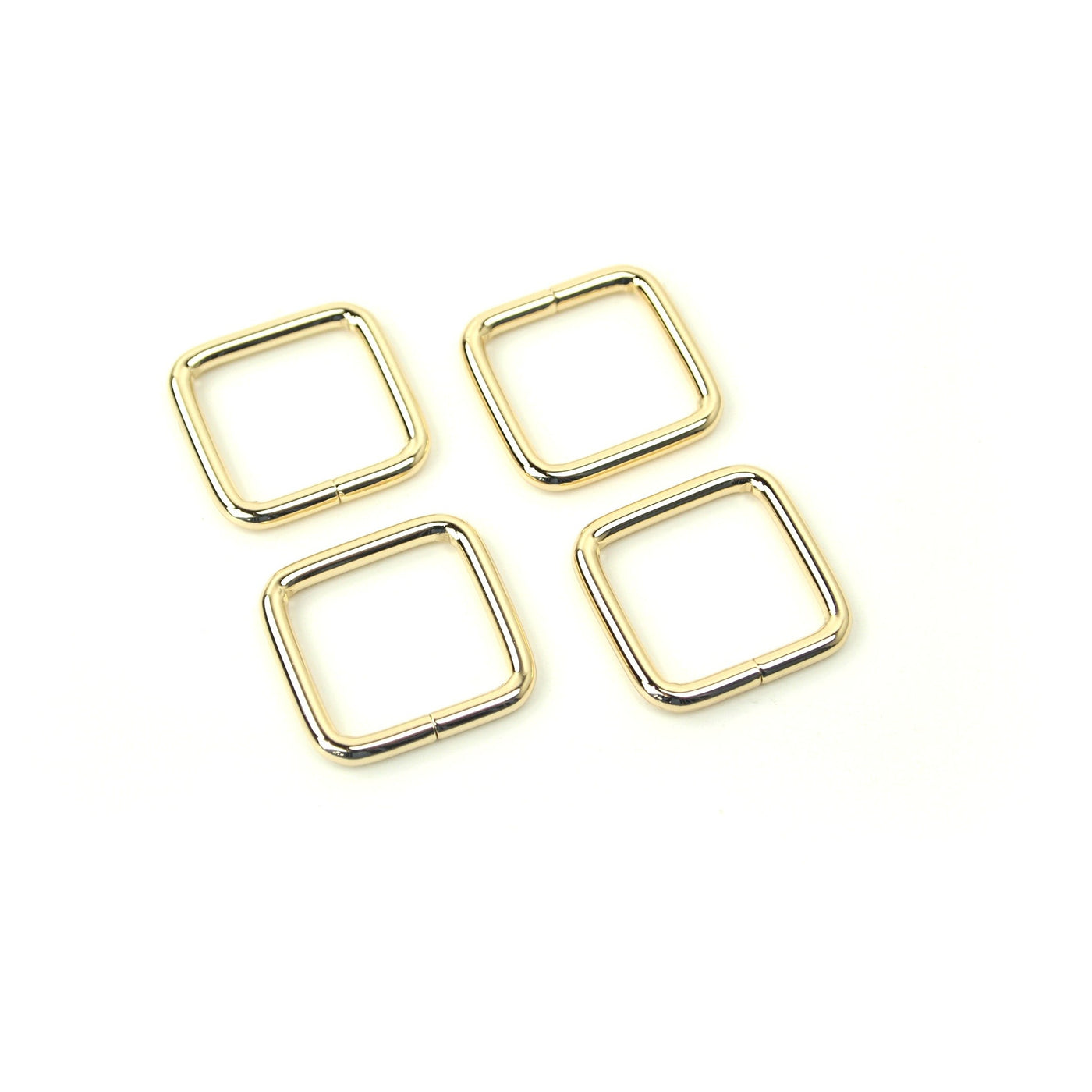 Gold 3/4" Rectangle Rings
