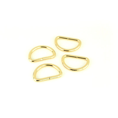 Gold 1" D-Rings