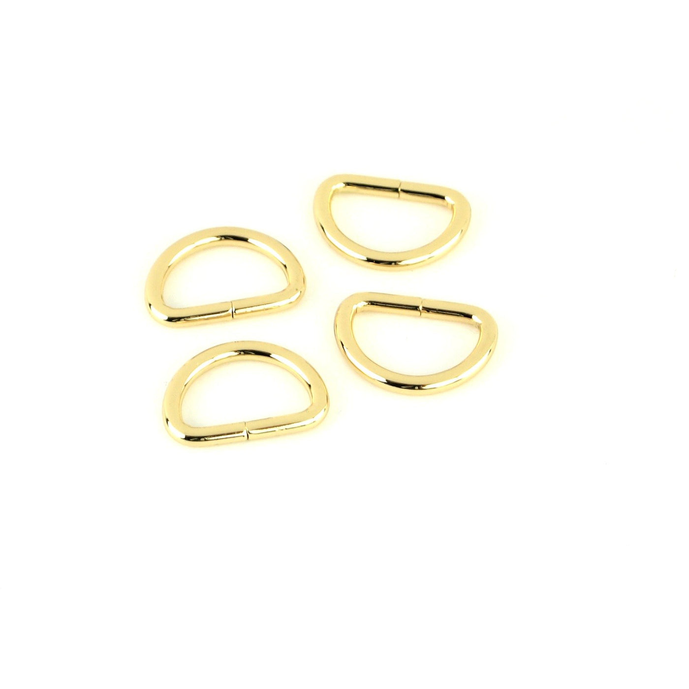 Gold 3/4" D-Rings