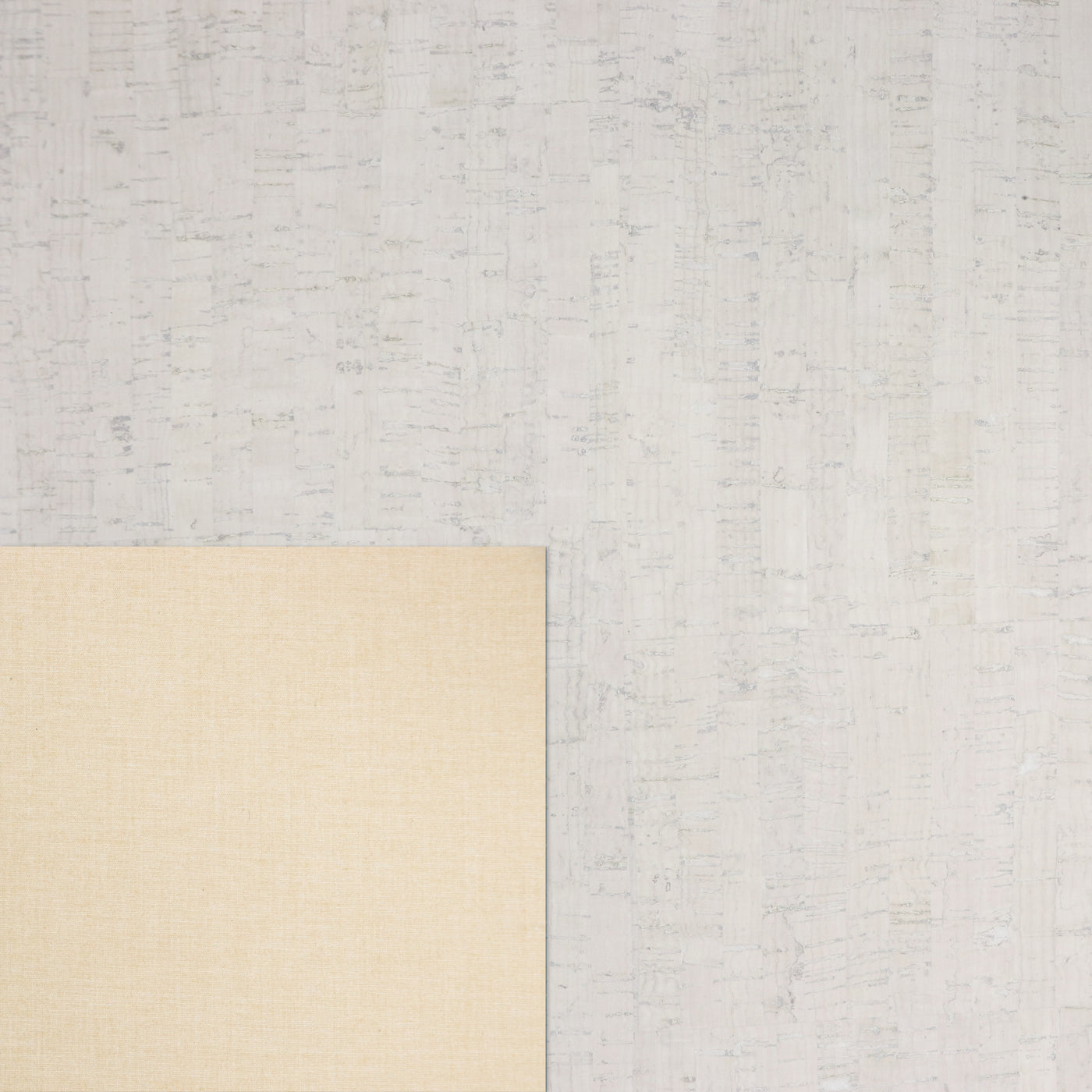 Packaged 1/2 Yard Cut: Rustic Pearl Cork Fabric