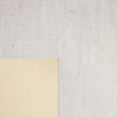 Packaged 1/2 Yard Cut: Rustic Pearl Cork Fabric