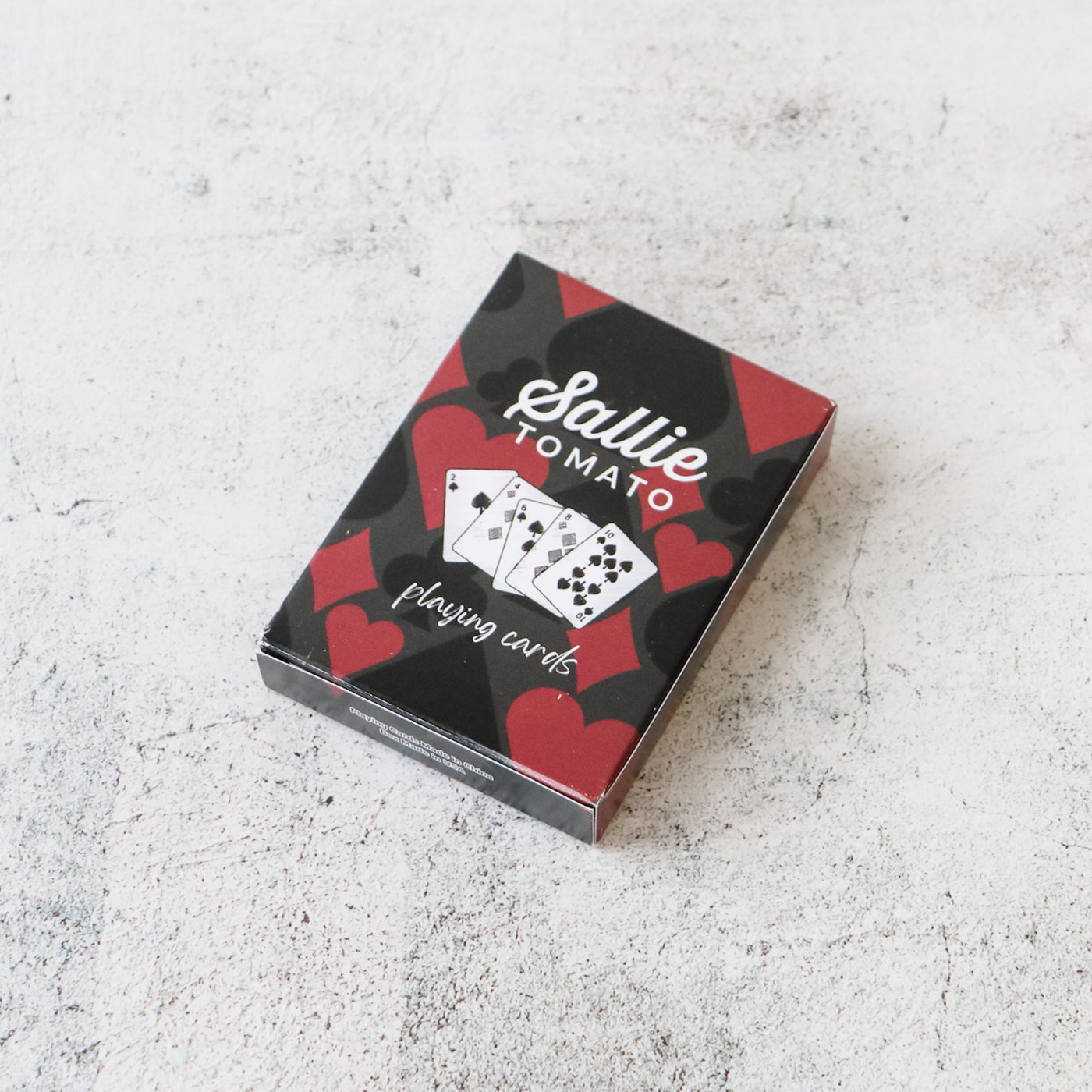 Sallie Tomato Playing Cards