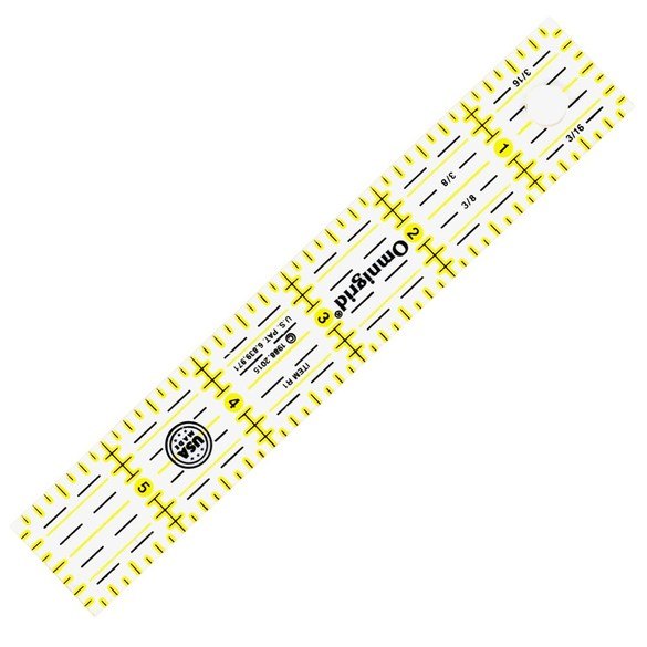 Omni Grid Ominigrid Ruler 1" x 6"