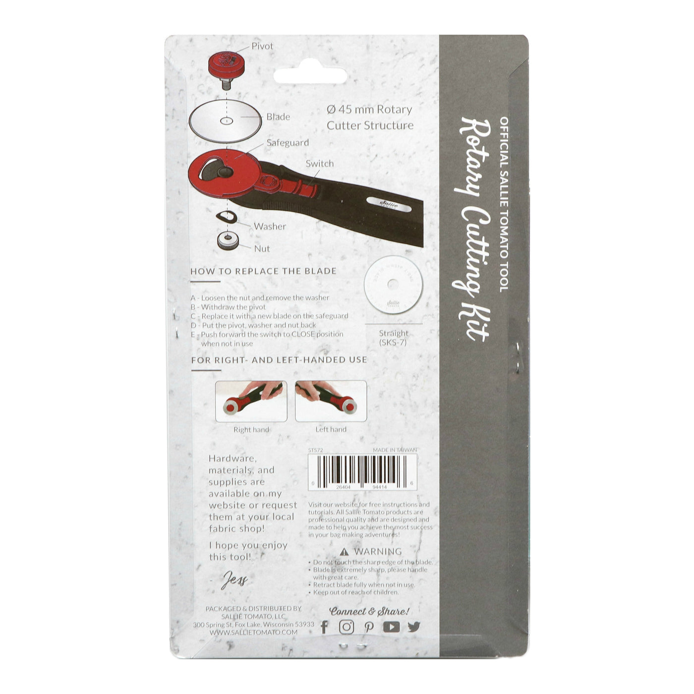 Rotary Cutter Combo / Creasing + Turning Tool Bundle