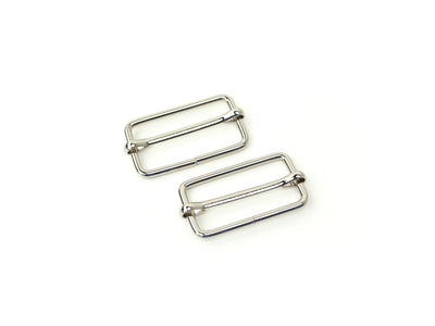 Two 1 1/2" Slider Buckles