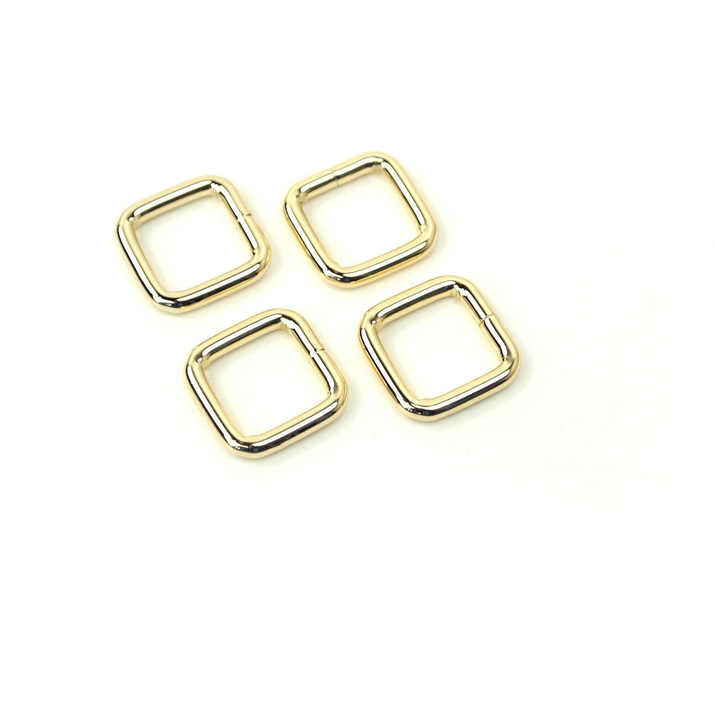 Gold 1/2" Rectangle Rings
