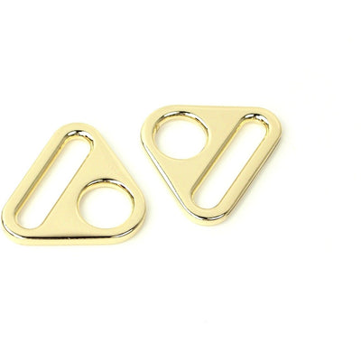 Dos anillos triangulares de 1" 