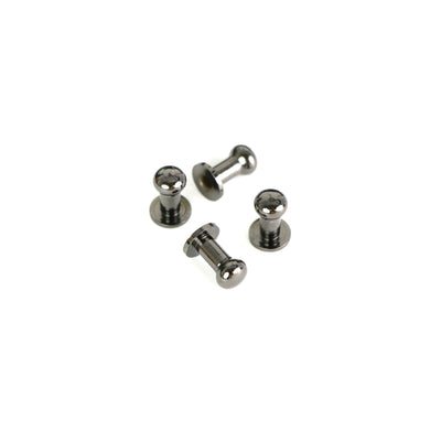 Four Tall 12mm Stud Buttons
