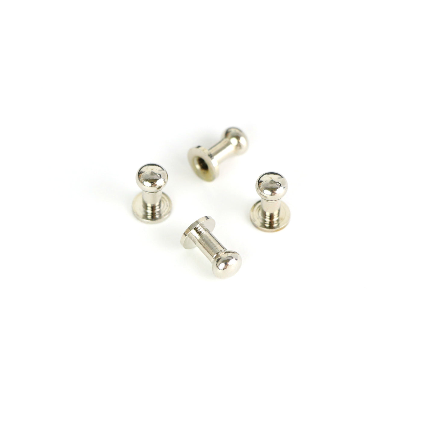 Tall Stud Buttons: 4 Pack, 12mm