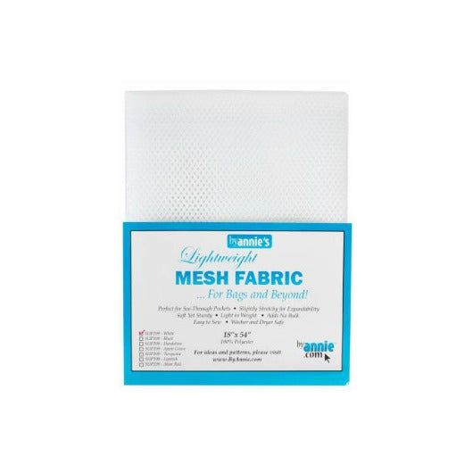 byannie's Mesh Fabric 18" x 54" White