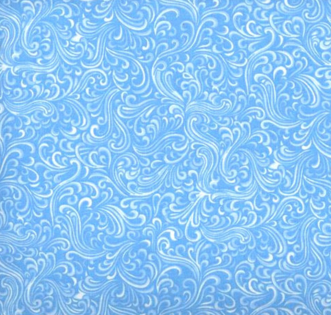 Breezeway Turquoise Cotton Fabric