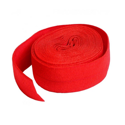 byannie's Paquete elástico plegable de 3/4" de 2 yardas, color rojo átomo