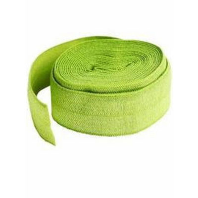 byannie's Paquete elástico plegable de 3/4" de 2 yardas, color verde manzana