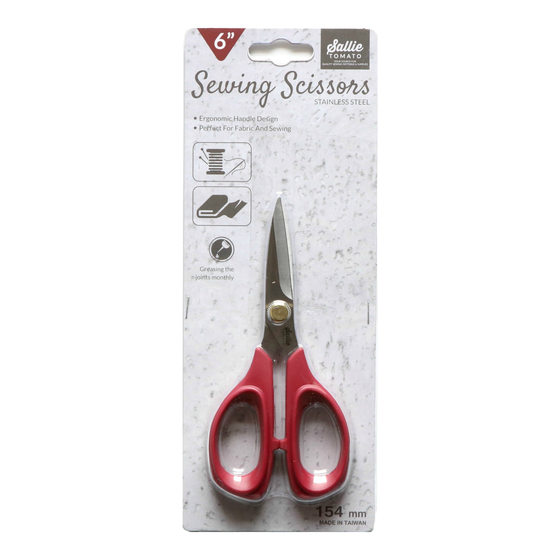 Ergonomic Handle Stainless Steel For Fabric Cutting Sewing