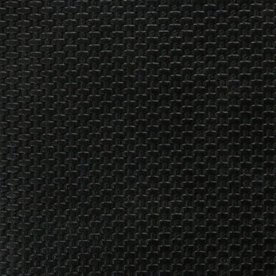 Packaged 1/2 Yard Cut: Black Weave Faux Leather