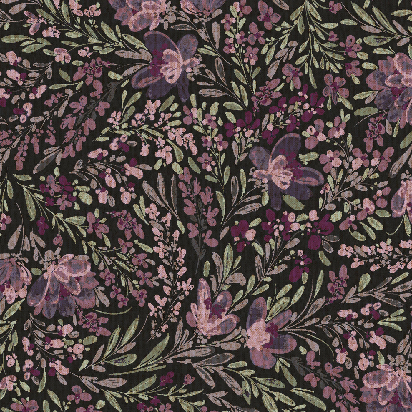RJR Fabrics - Butterflies In The Garden - Flowers In The Breeze