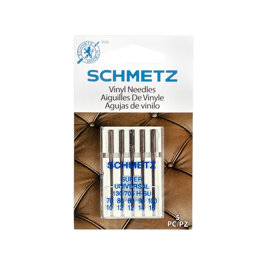Agujas de vinilo Schmetz, paquete de 5 
