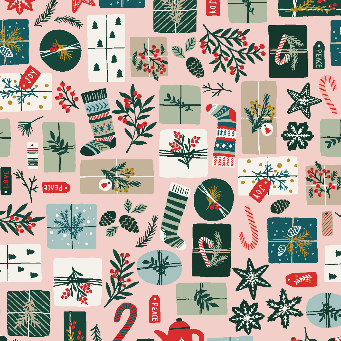 RJR Fabrics - Merry Memories - Opening Presents